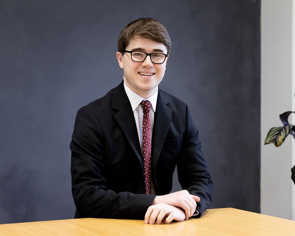 Daniel May, trainee trust and tax accountant at Tees Law