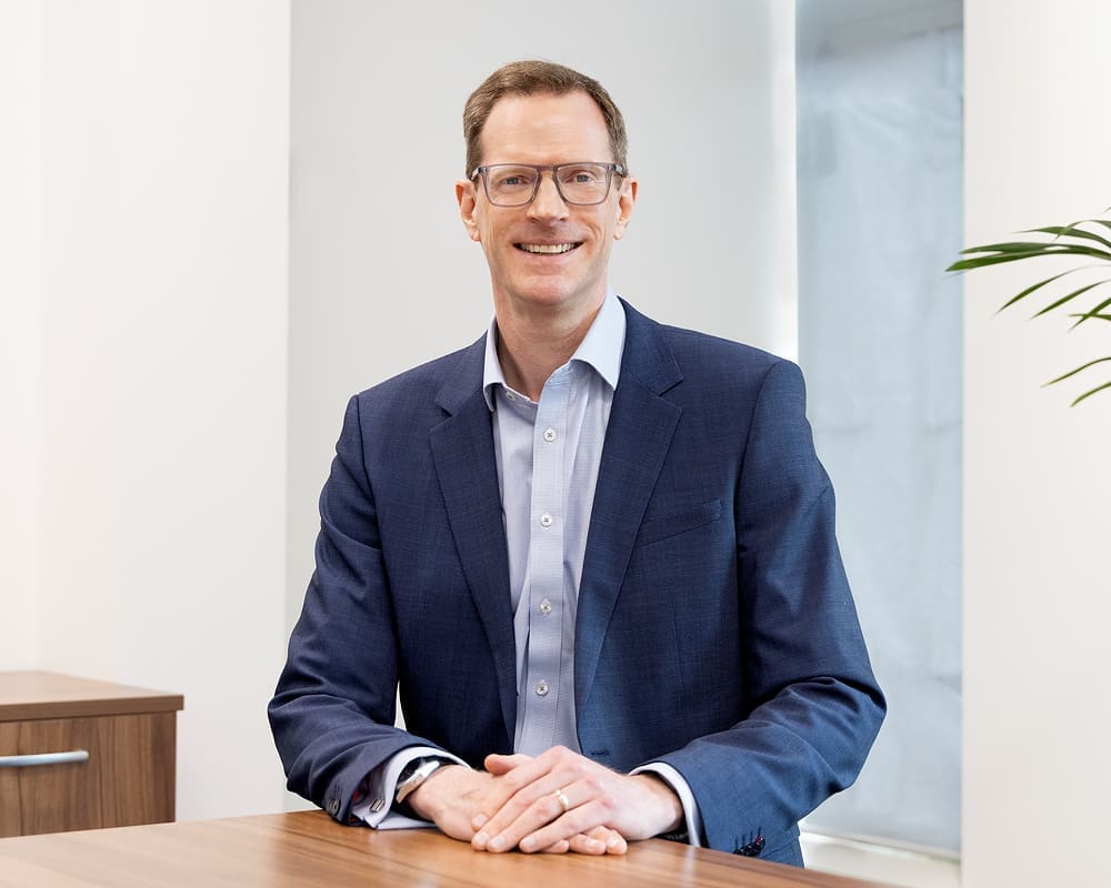 Joshua Coombe, partner at Tees Law, specialist in complex family law and financial settlements.